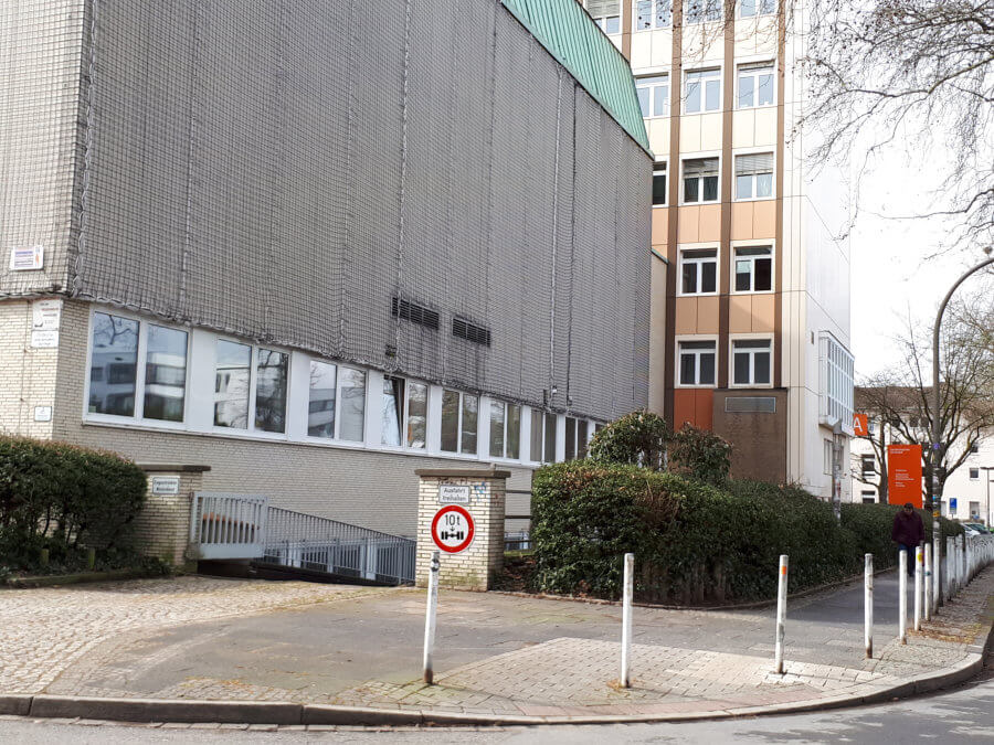 Fachhochschule Dortmund, Ecke Weisbachstraße / Sonnenstraße